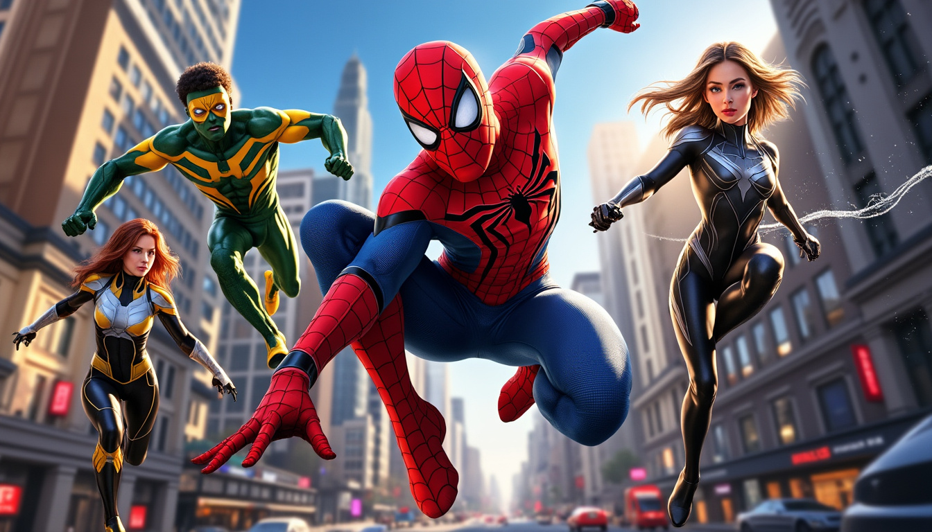 découvrez ultimate spider man, la série tv qui réinvente le célèbre super-héros de marvel. suivez ses nouvelles aventures palpitantes, entre action, humour et modernité, pour une nouvelle ère pleine de surprises !