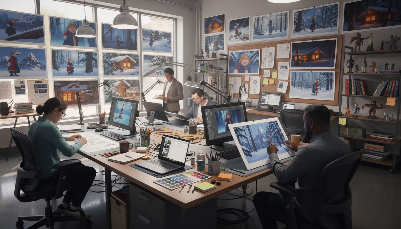 découvrez tous les secrets de la production de la reine des neiges en streaming : coulisses, anecdotes et interviews exclusives pour les fans du film.