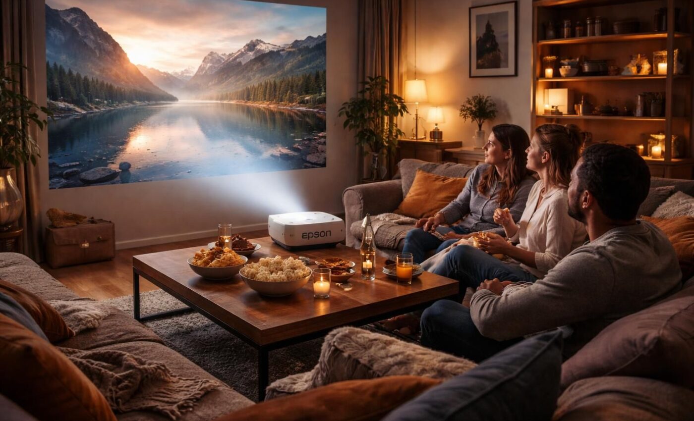 découvrez comment un vidéoprojecteur epson peut révolutionner vos soirées cinéma en offrant une qualité d'image exceptionnelle et une immersion totale.