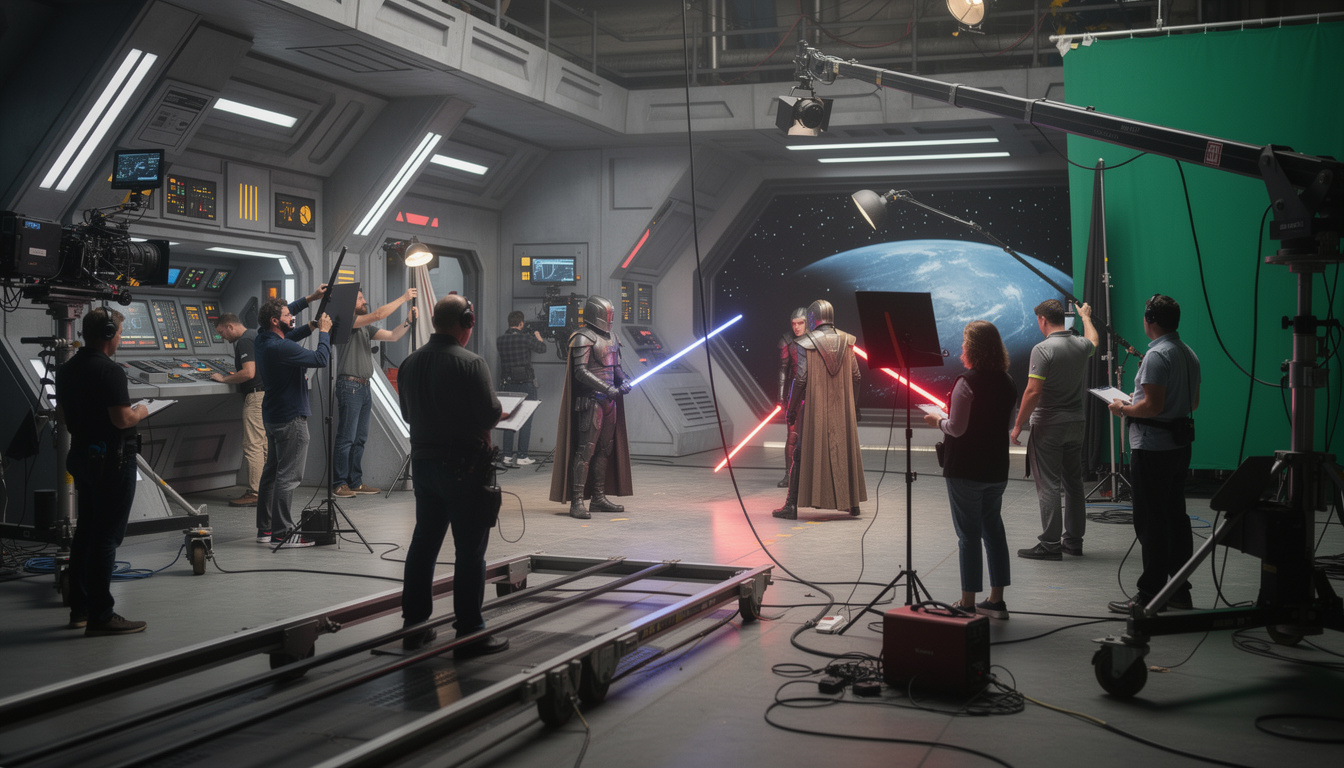 découvrez les secrets de la production de star wars 7 en streaming, plongez dans les coulisses du tournage et les anecdotes inédites du film.