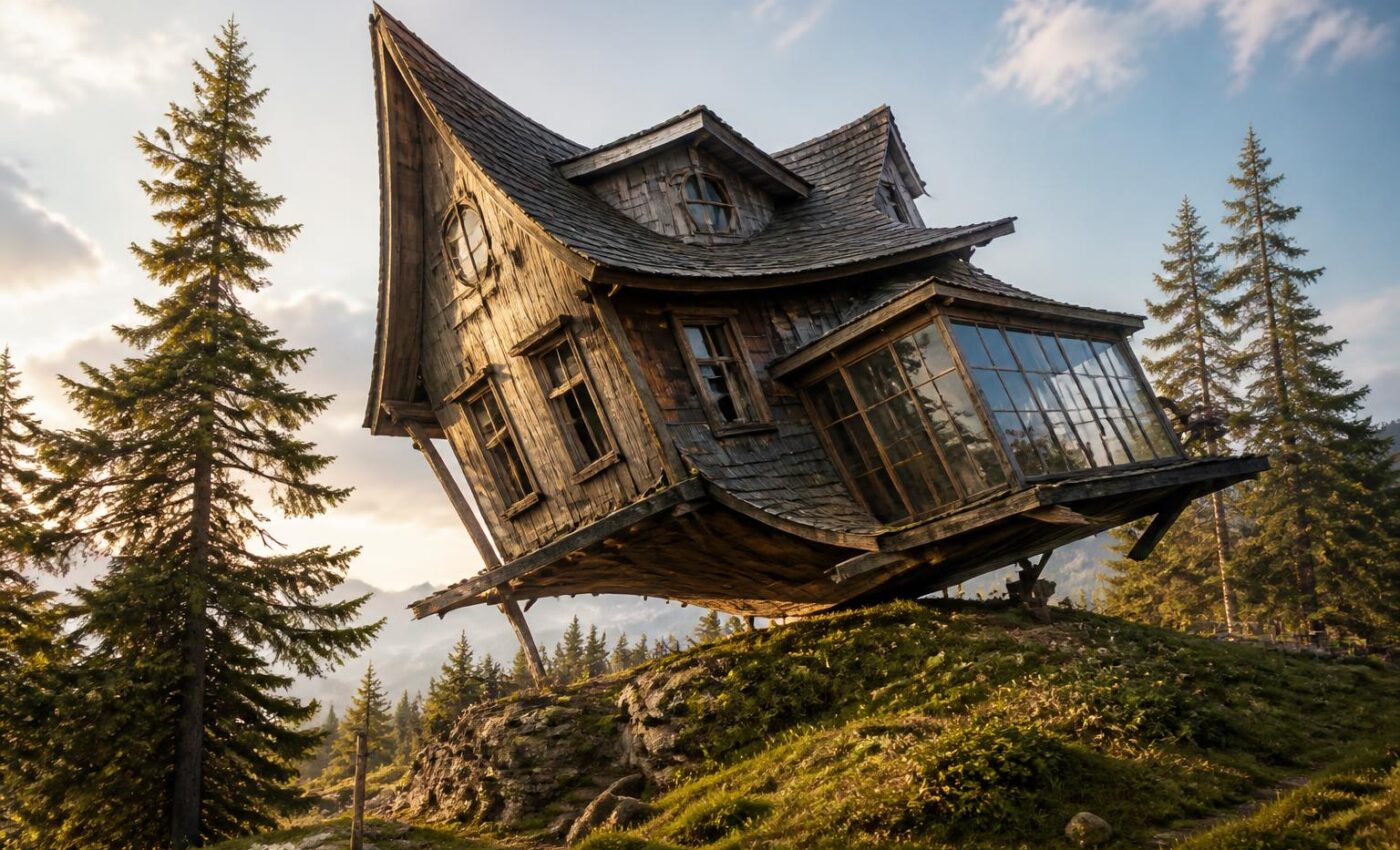 découvrez comment la maison tordue défie les lois de la gravité grâce à une architecture innovante et un design audacieux qui repoussent les limites de l'ingénierie.
