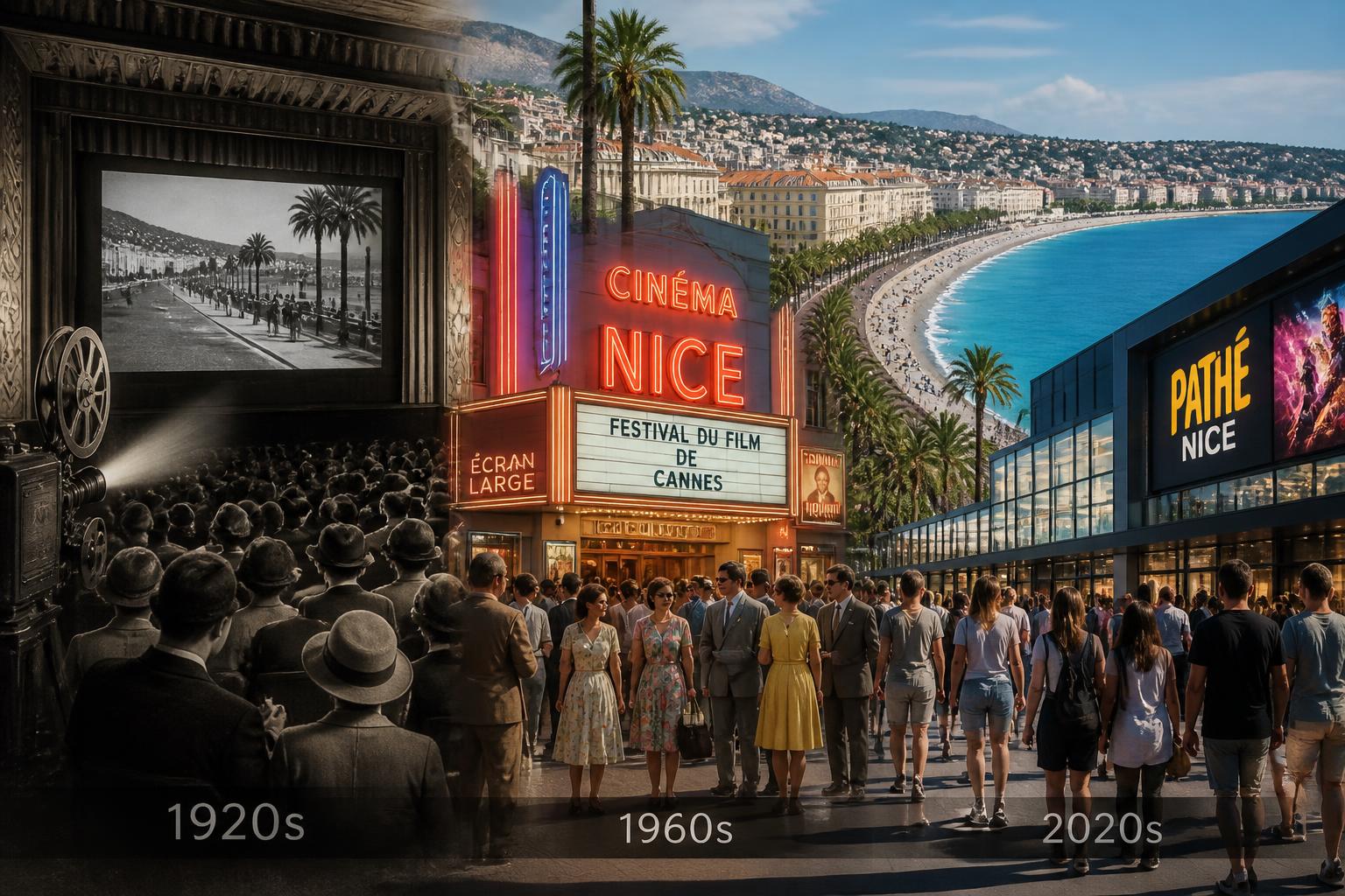 découvrez l'évolution captivante du cinéma à nice à travers les décennies, retraçant son histoire, ses transformations et son impact culturel unique.