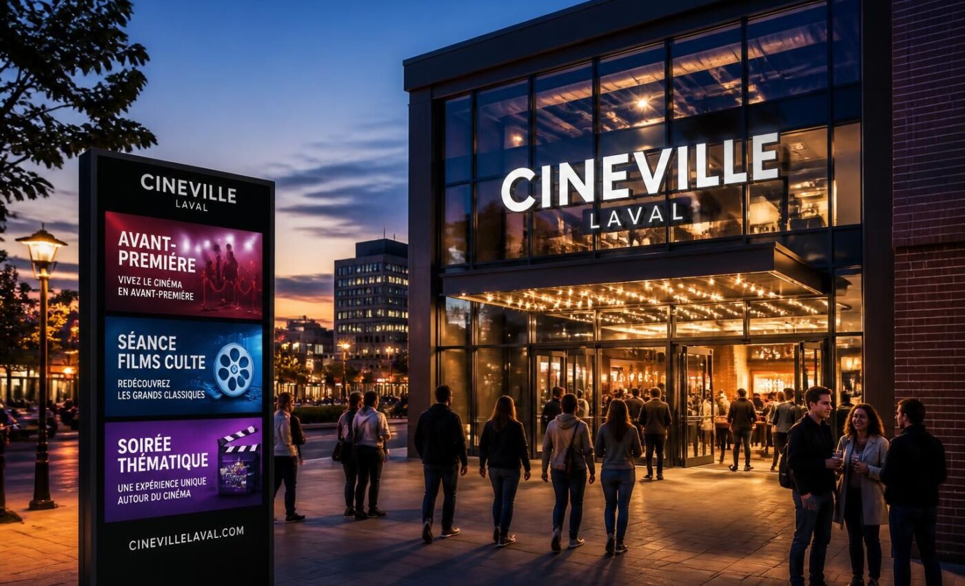 découvrez les événements spéciaux incontournables au cineville à laval et plongez dans une expérience cinématographique unique à ne pas manquer.